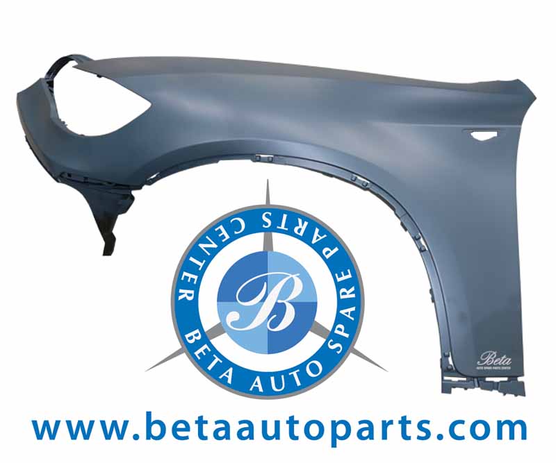 Left Side Fender with Washer and SLP hole for BMW X6 E71 2008-2014 models, Part Number 51657052423 Left Side Fender with Washer and SLP hole for BMW X6 E71 2008-2014 models, Part Number 51657052423